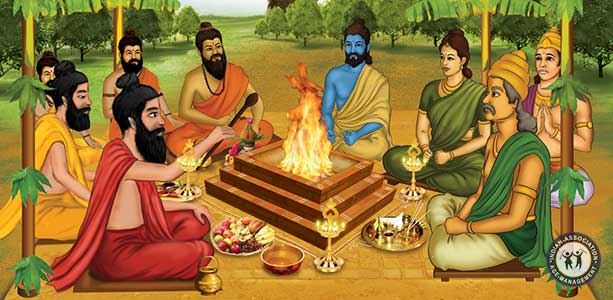 A-common-ritual-in-Indian-(Hindu)-family